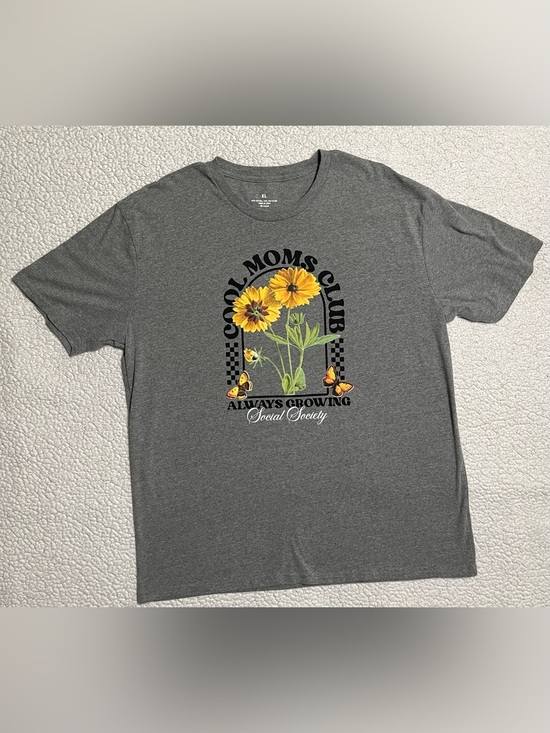 Tops - Cool Moms Club Sunflower Graphic Tee
